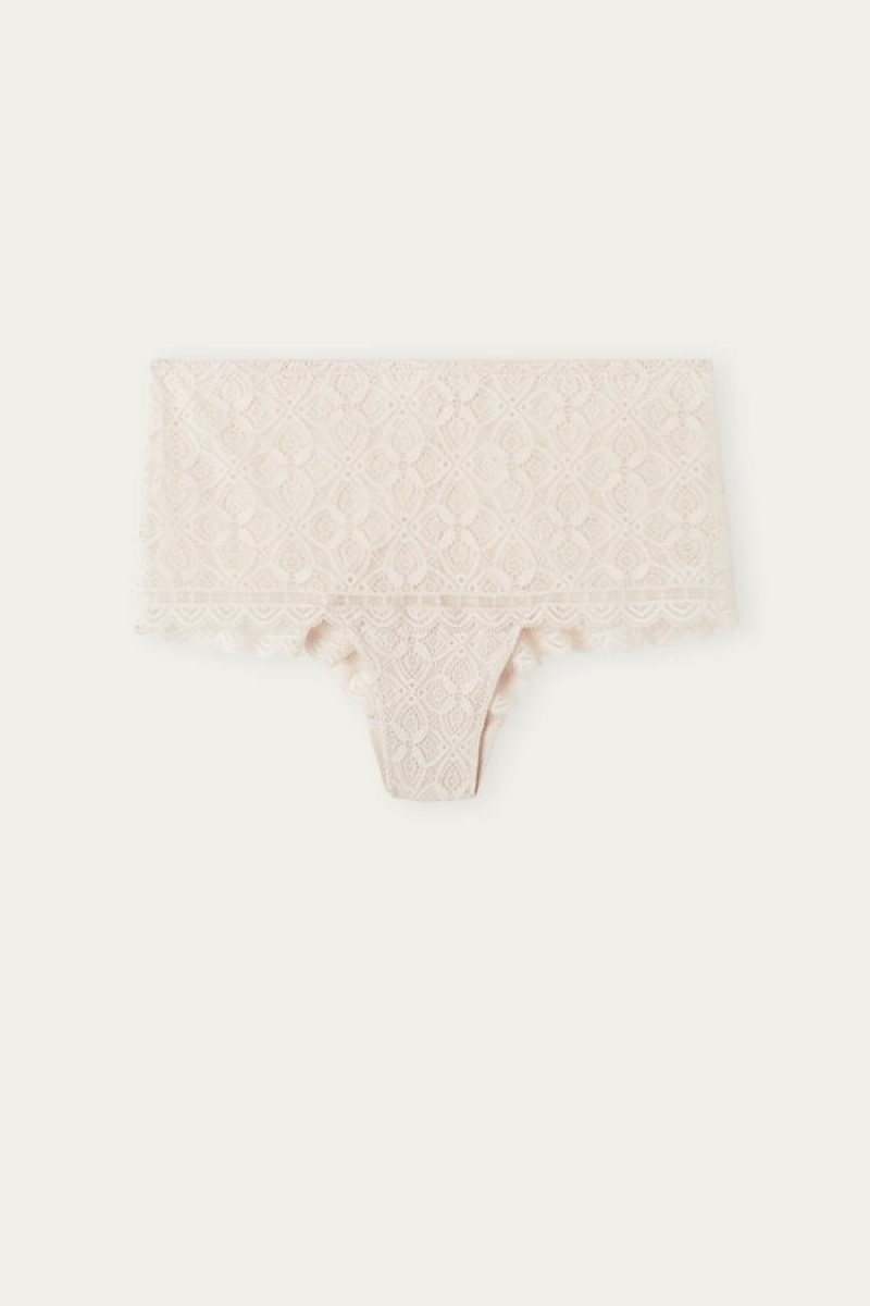 Intimissimi Lace Hipster Bež | SN-ITMSM57670