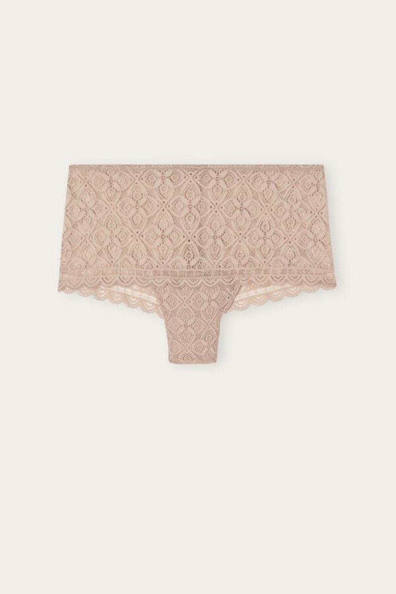 Intimissimi Lace Hipster Bež | SN-ITMSM57673