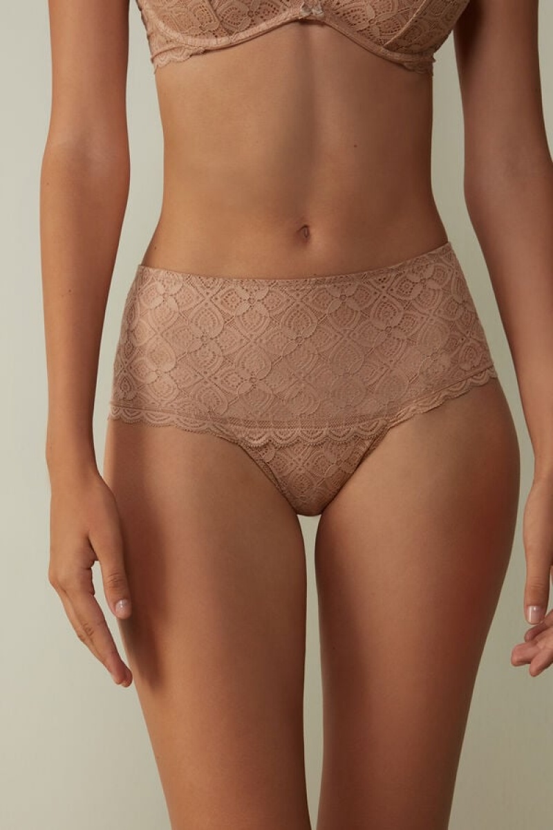 Intimissimi Lace Hipster Bež | SN-ITMSM57673