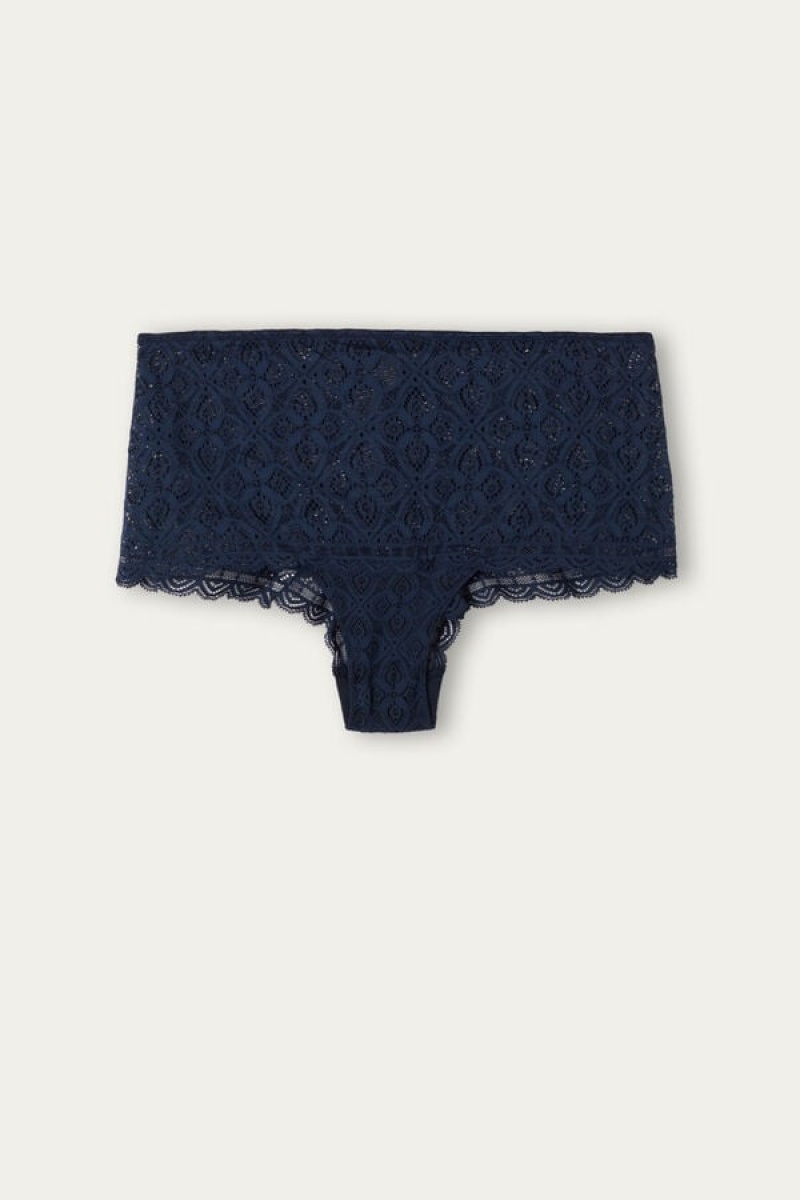 Intimissimi Lace Hipster Plave | SN-ITMSM57680