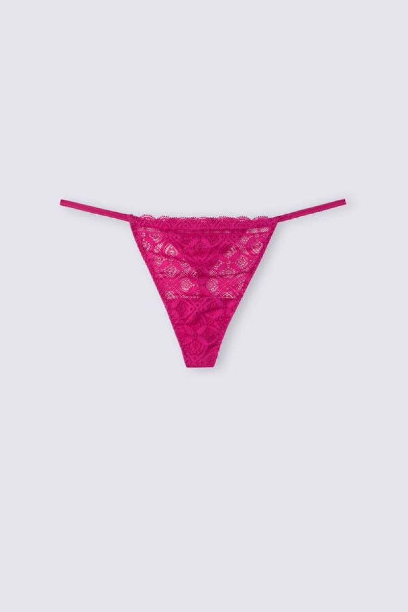 Intimissimi Lace String Thong Roze | SN-ITMSM57742