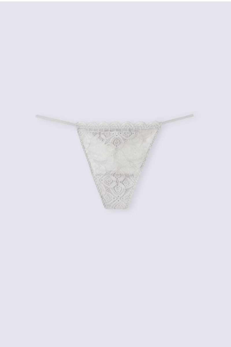 Intimissimi Lace String Thong Sive | SN-ITMSM57741