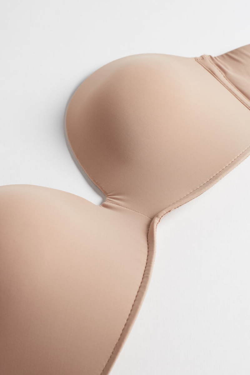 Intimissimi Laura Microfiber Bandeau Bra Bež | SN-ITMSM56916