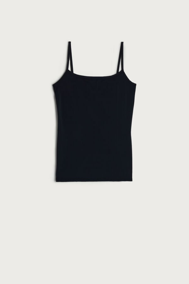 Intimissimi Light Microfiber Cami Crne | SN-ITMSM57913