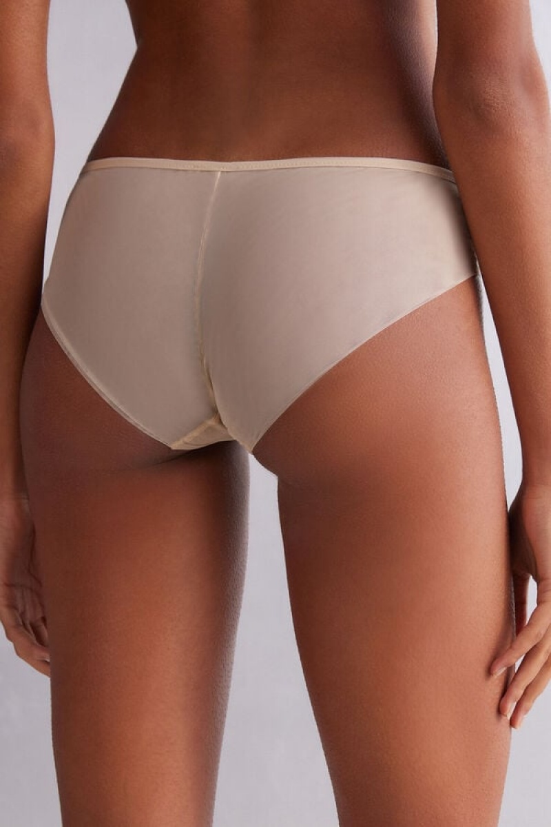 Intimissimi Living In Luxe Panties Bež | SN-ITMSM57642