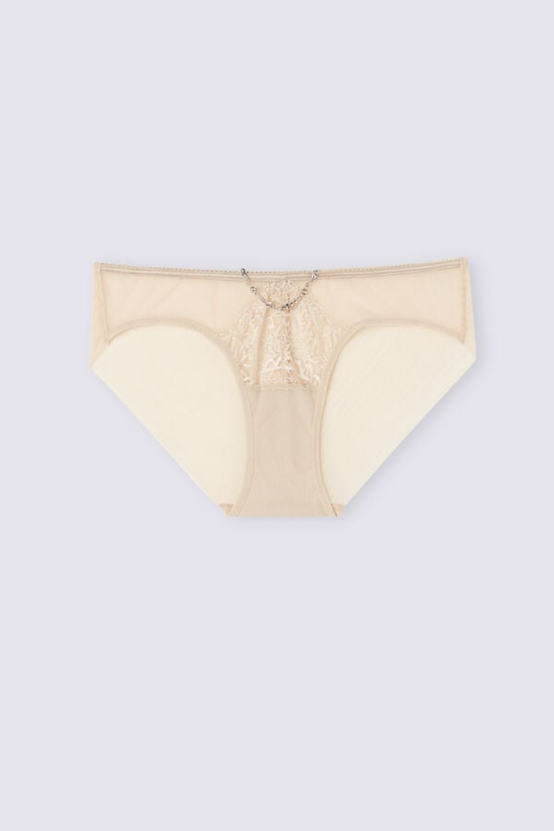 Intimissimi Living In Luxe Panties Bež | SN-ITMSM57642