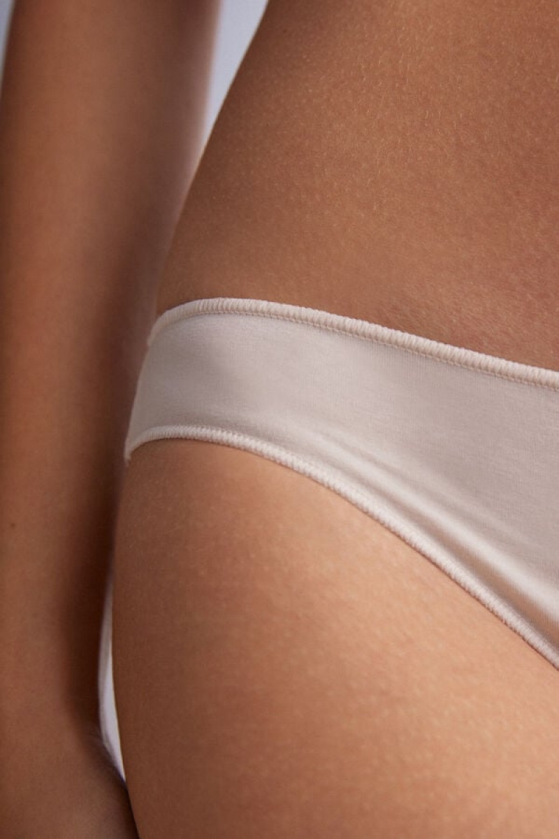 Intimissimi Low Rise Cotton Panties Bež | SN-ITMSM57601