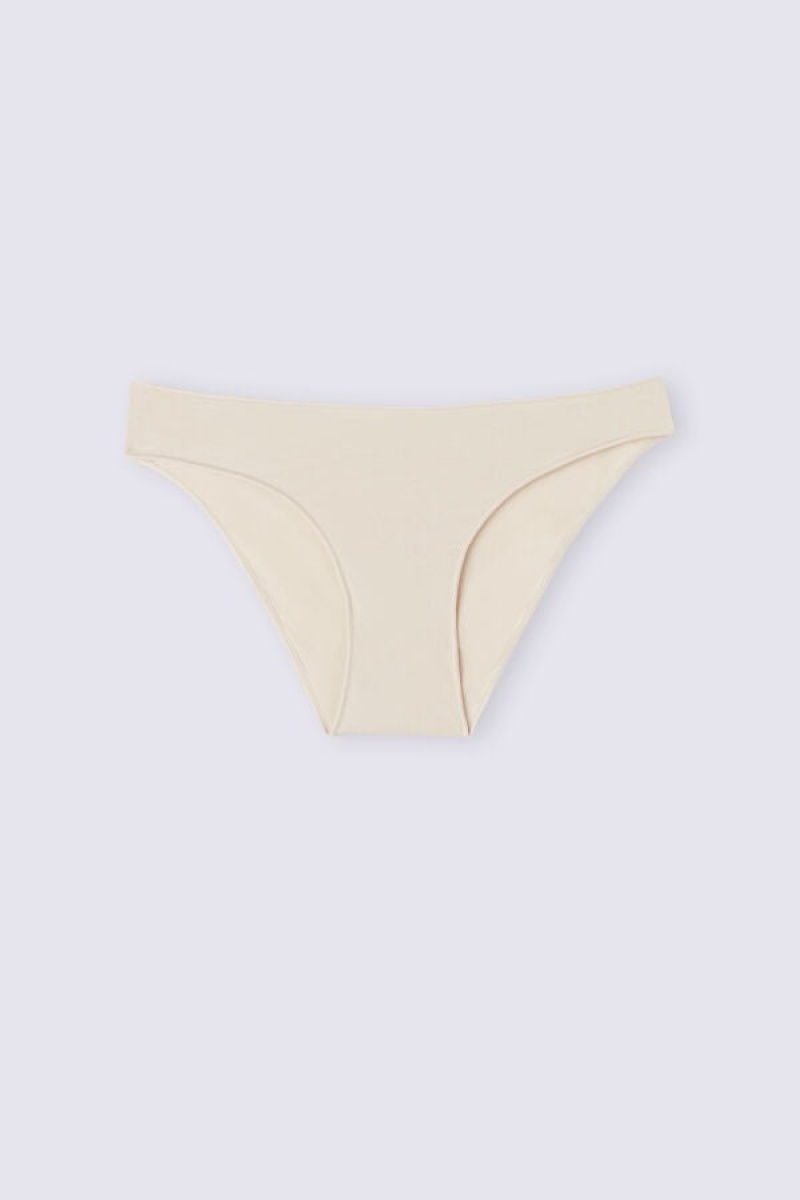 Intimissimi Low Rise Cotton Panties Bež | SN-ITMSM57601