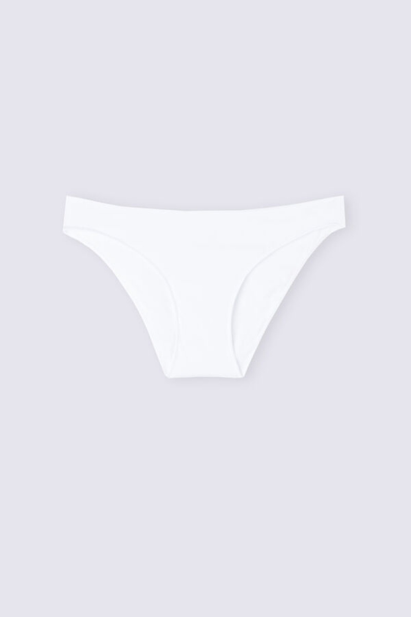 Intimissimi Low Rise Cotton Panties Bijele | SN-ITMSM57585