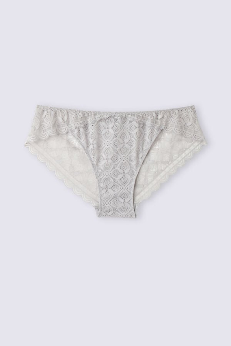 Intimissimi Low Rise Lace Panties Sive | SN-ITMSM57611