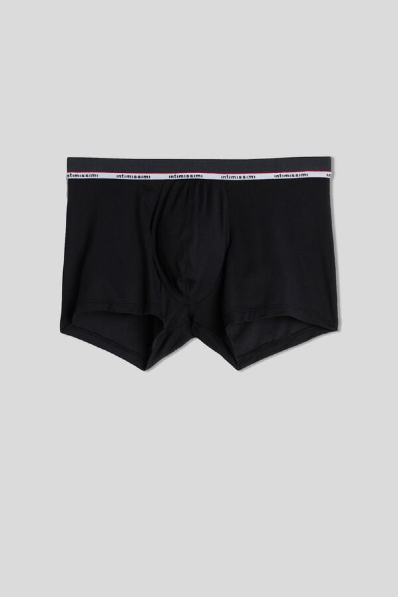 Intimissimi Micromodal Boxers Crne | SN-ITMSM58467