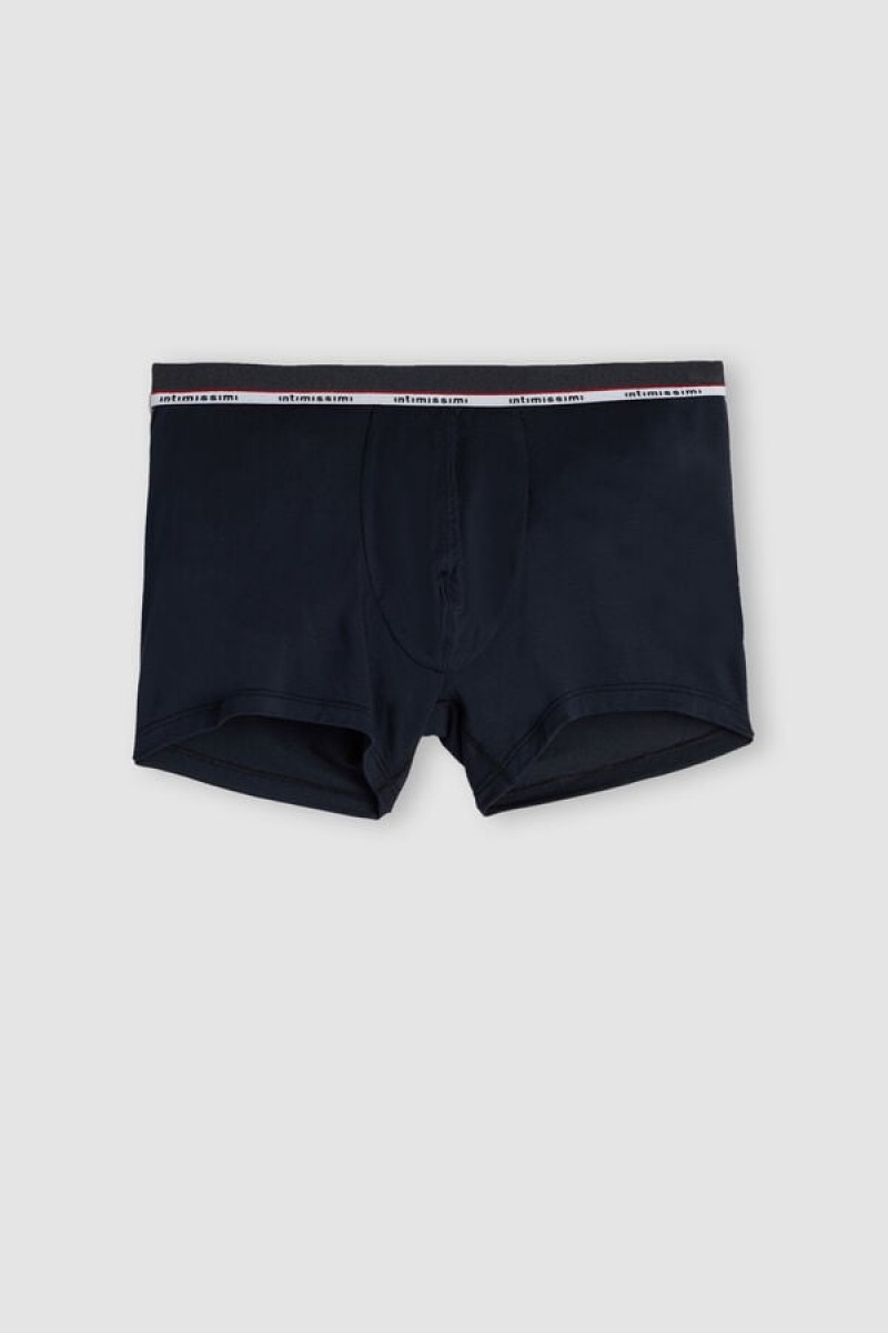 Intimissimi Micromodal Boxers Plave | SN-ITMSM58466