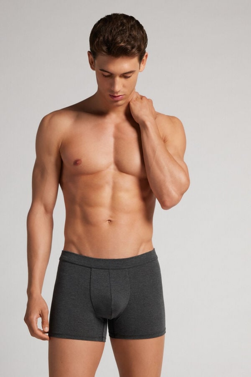 Intimissimi Modal And Silk Boxers Sive | SN-ITMSM58457