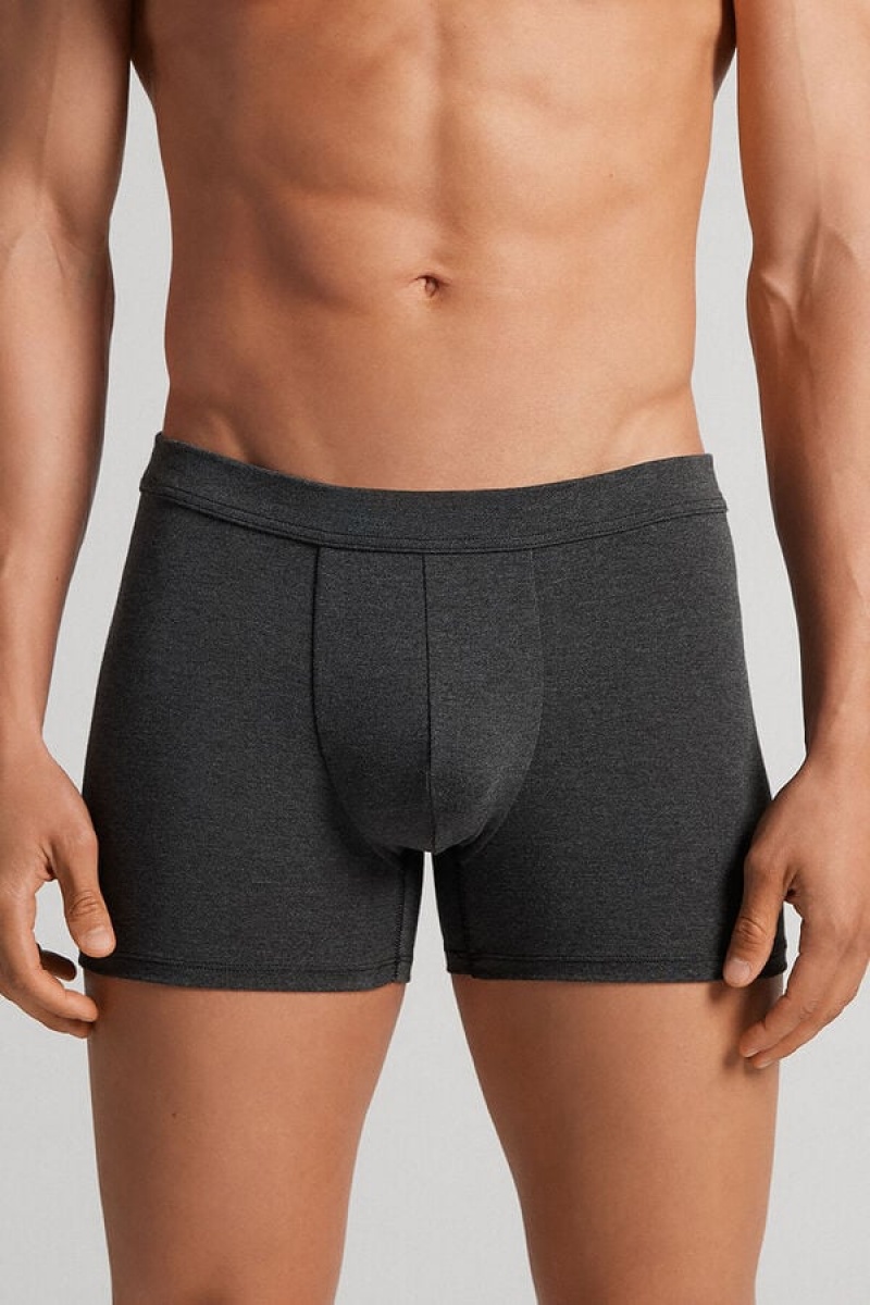 Intimissimi Modal And Silk Boxers Sive | SN-ITMSM58457