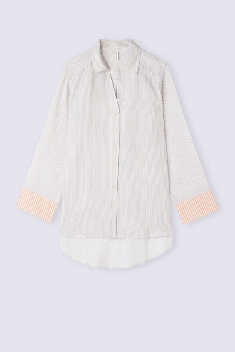 Intimissimi Neverending Summer Cotton Shirt | SN-ITMSM58254