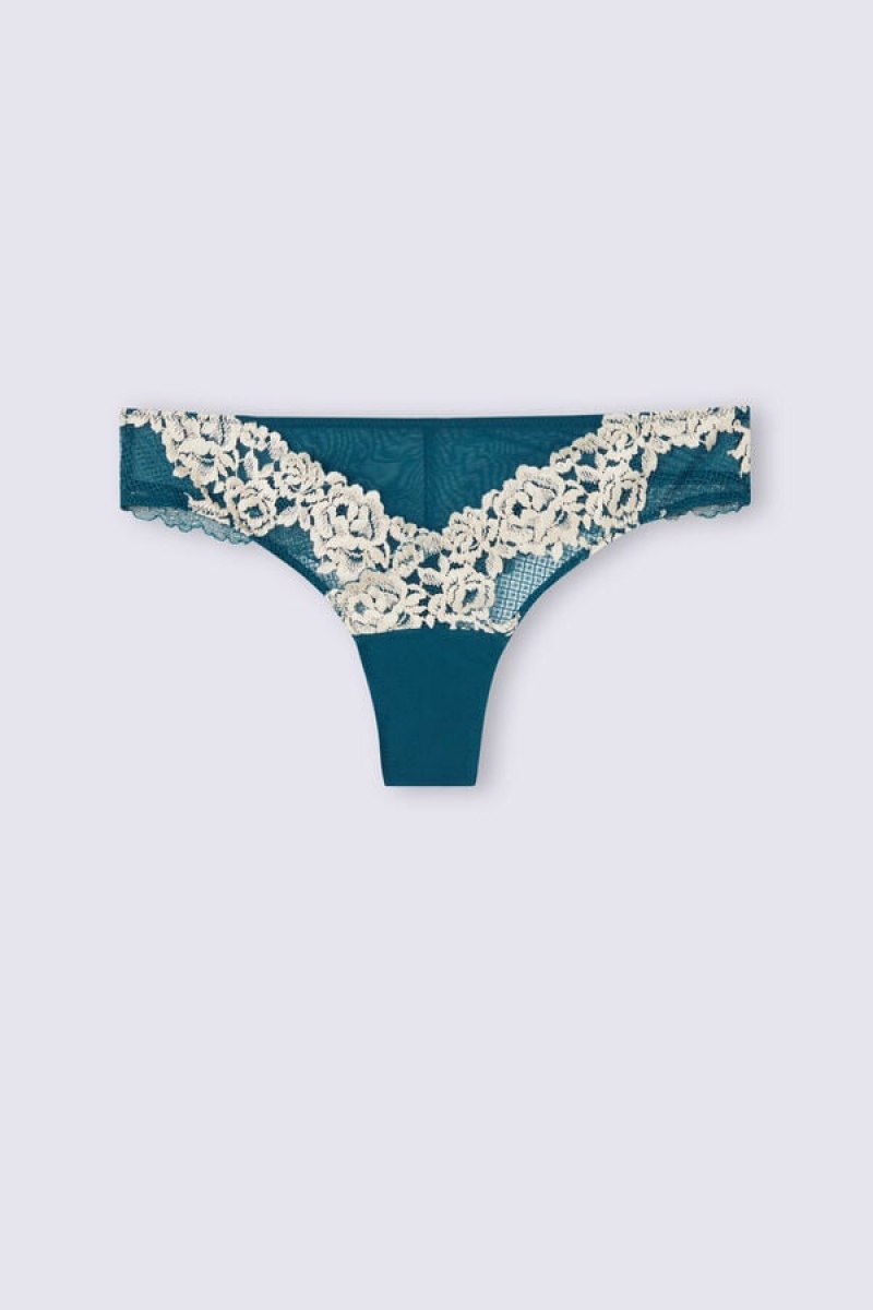 Intimissimi Pretty Flowers Brazilian Plave | SN-ITMSM57493