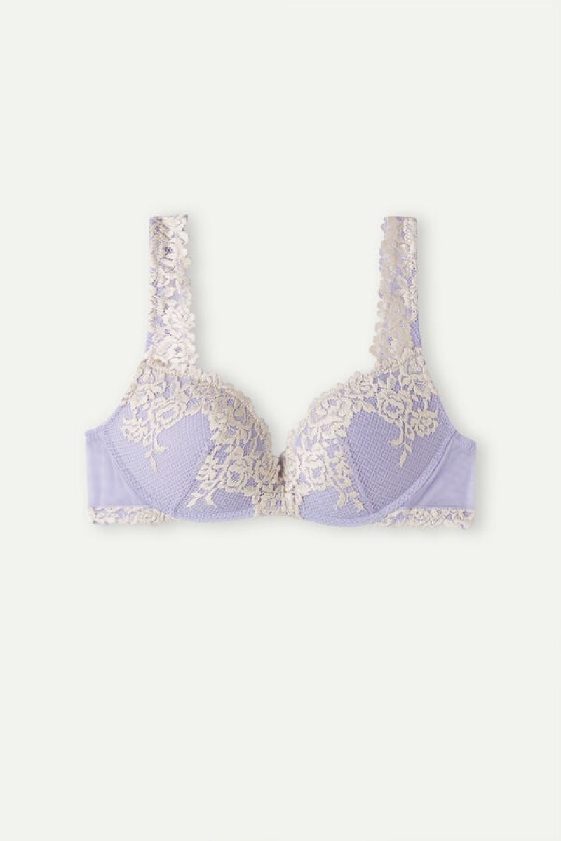 Intimissimi Pretty Flowers Gioia Super Push-up Bra | SN-ITMSM57019