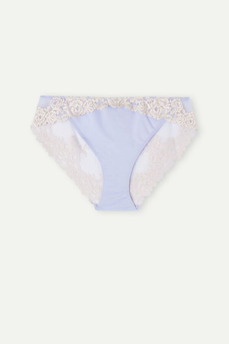 Intimissimi Pretty Flowers Panties Ljubičaste | SN-ITMSM57582