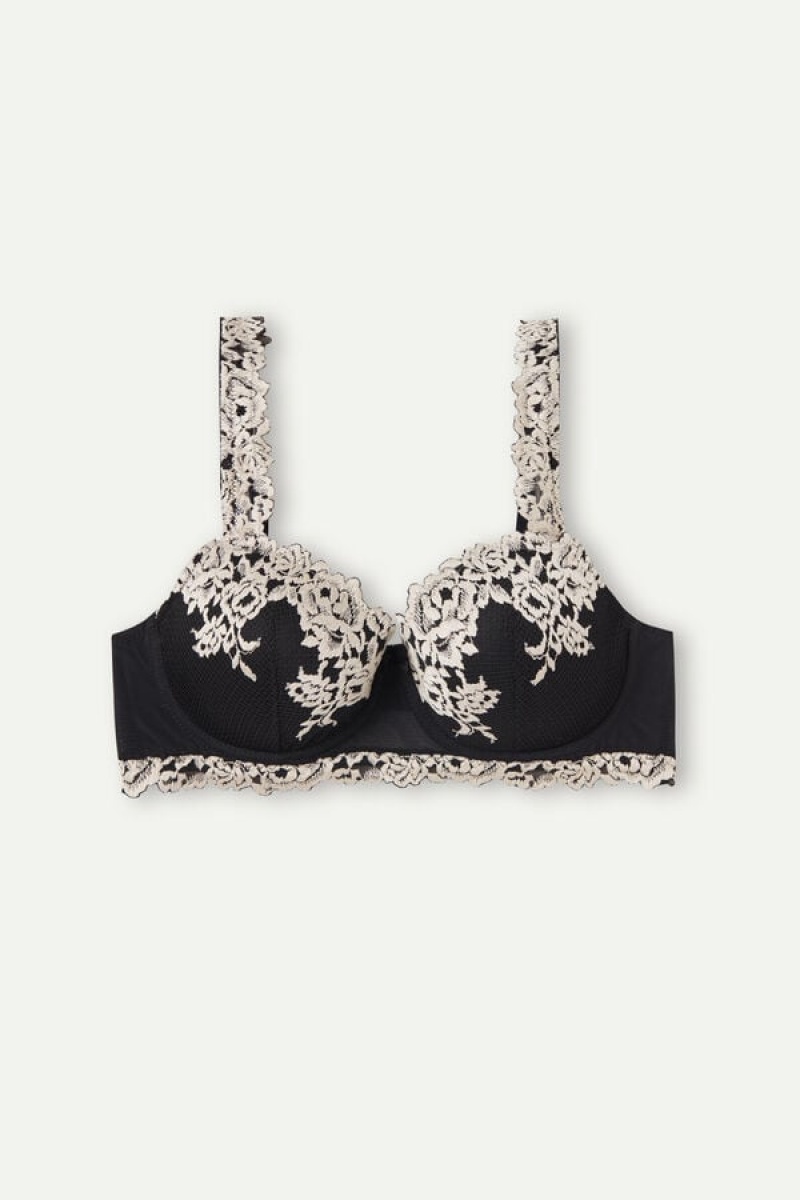 Intimissimi Pretty Flowers Sofia Balconette Bra Visebojne | SN-ITMSM56471