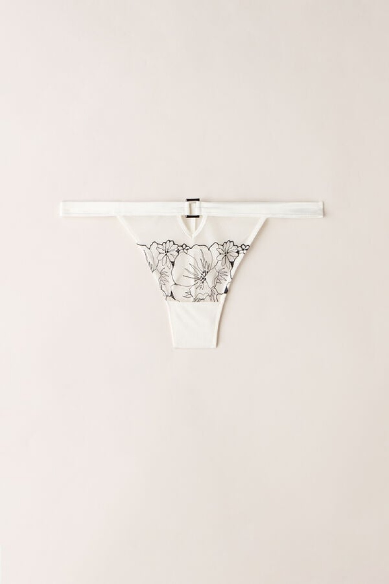 Intimissimi Pure Joy Brazilian Bijele | SN-ITMSM57463