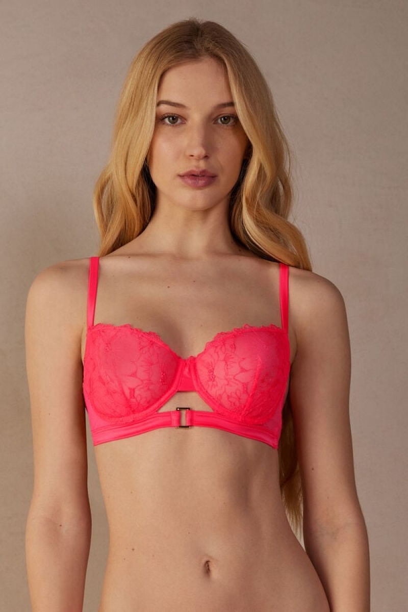 Intimissimi Pure Joy Daniela Balconette Bra Roze | SN-ITMSM56522