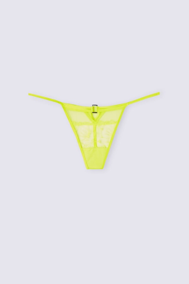 Intimissimi Pure Joy String Thong Žute | SN-ITMSM57746