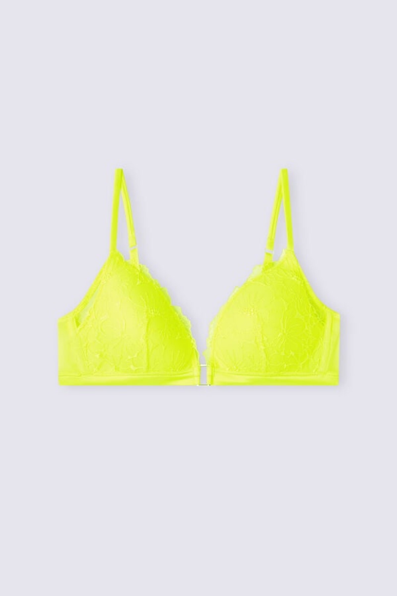 Intimissimi Pure Joy Tiziana Triangle Bra Žute | SN-ITMSM56683