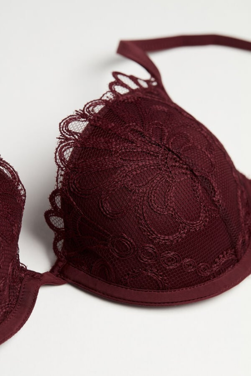 Intimissimi Romantic Life Bellissima Push-up Bra Crvene | SN-ITMSM56748