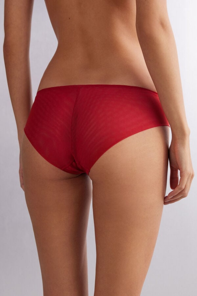 Intimissimi Satin Darlings Panties Crvene | SN-ITMSM57644