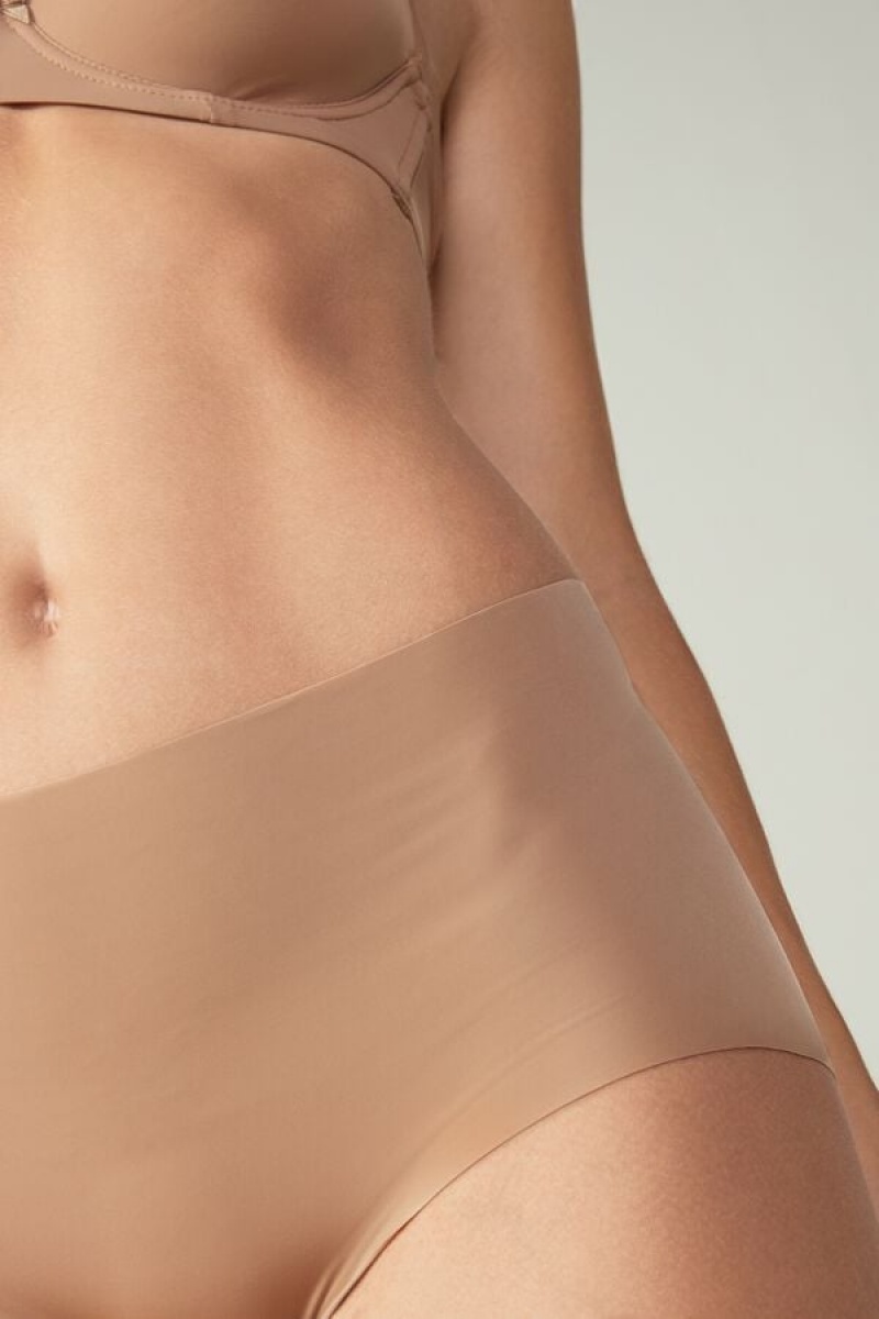 Intimissimi Seamless Microfiber Hipster Bež | SN-ITMSM57662