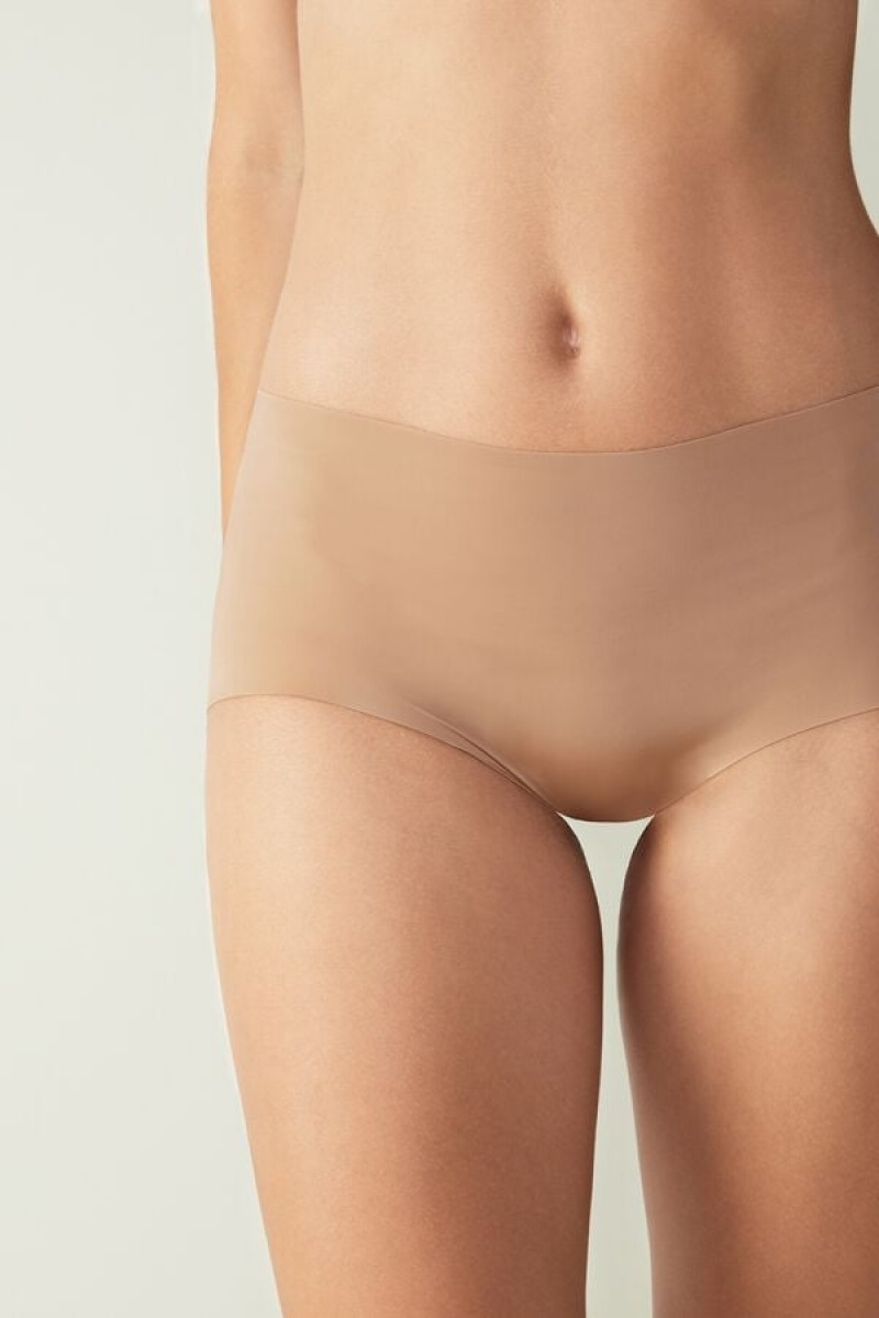 Intimissimi Seamless Microfiber Hipster Bež | SN-ITMSM57662