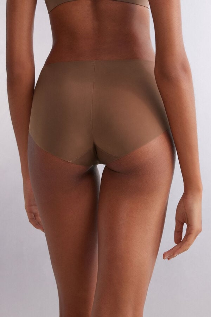 Intimissimi Seamless Microfiber Hipster Bež | SN-ITMSM57663