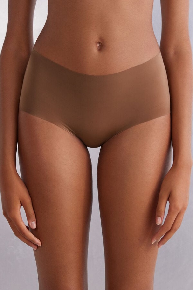 Intimissimi Seamless Microfiber Hipster Bež | SN-ITMSM57663