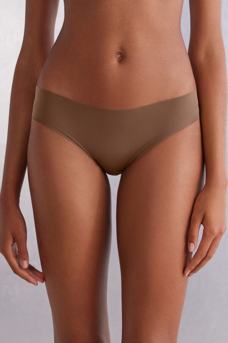 Intimissimi Seamless Microfiber Panties Bež | SN-ITMSM57541