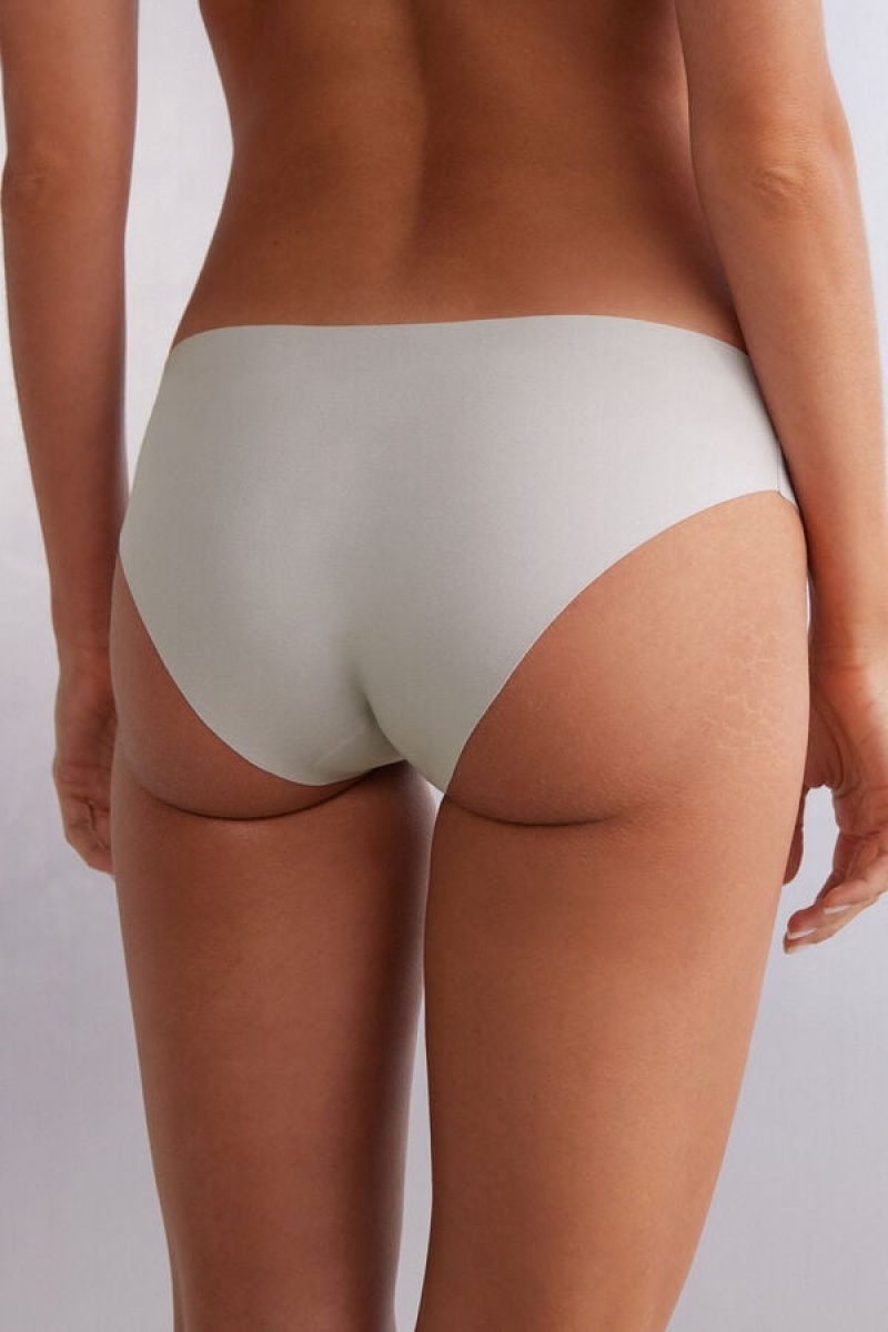 Intimissimi Seamless Supima® Cotton Panties Sive | SN-ITMSM57596