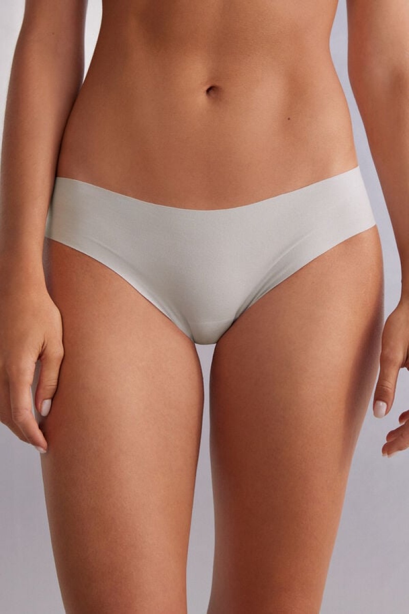 Intimissimi Seamless Supima® Cotton Panties Sive | SN-ITMSM57596