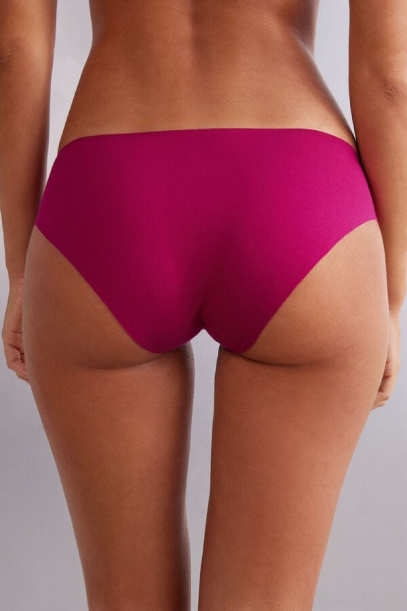 Intimissimi Seamless Supima® Cotton Panties Roze | SN-ITMSM57598