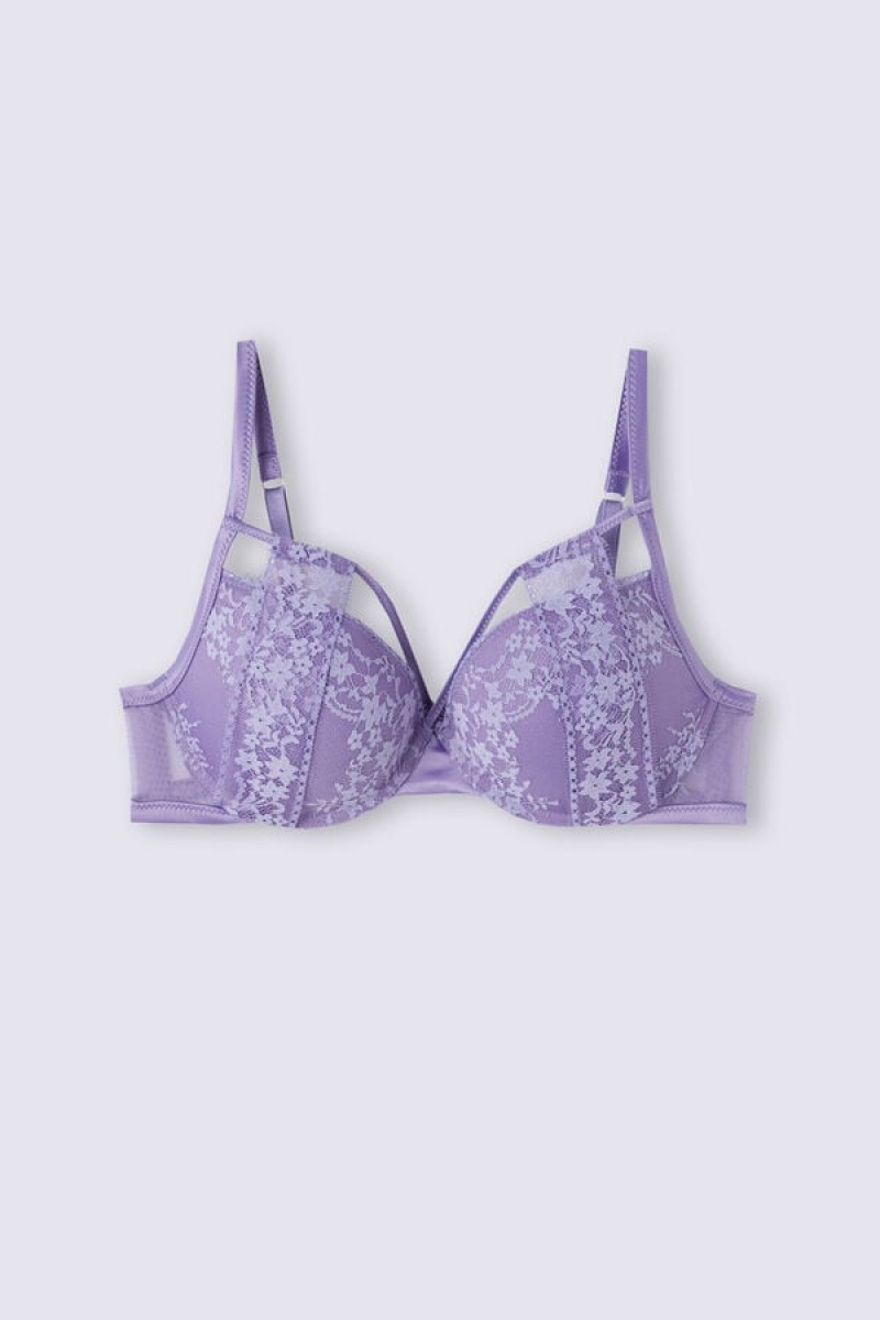 Intimissimi Secret Party Elettra Super Push-up Bra Ljubičaste | SN-ITMSM56793