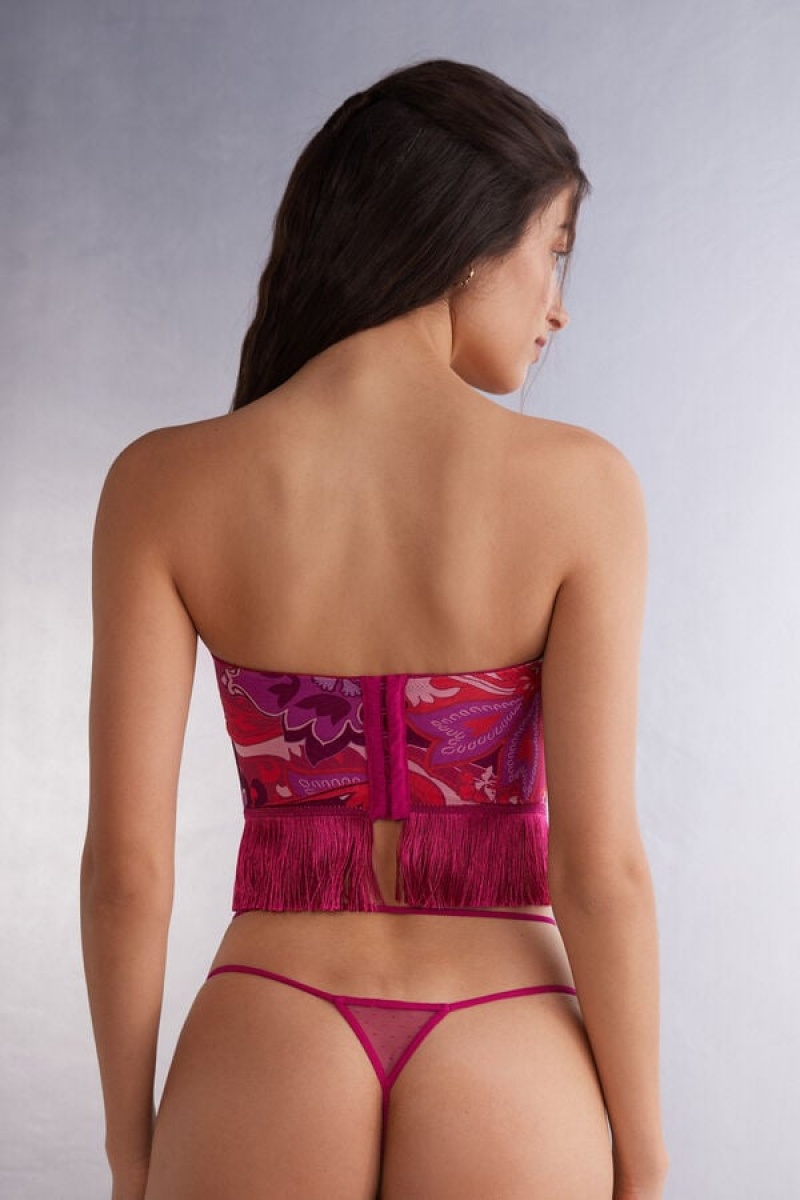 Intimissimi Sensual Flowers Giada Structu Top Roze | SN-ITMSM57852