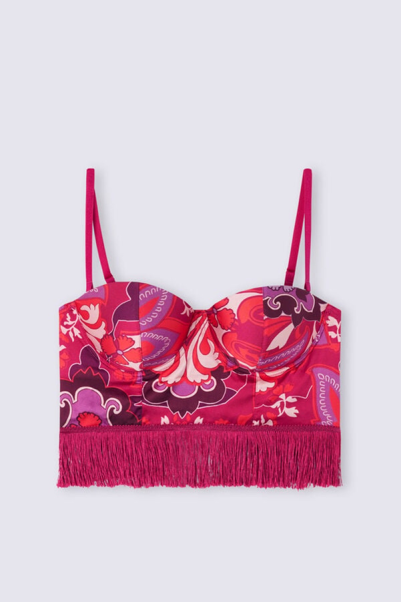 Intimissimi Sensual Flowers Giada Structu Top Roze | SN-ITMSM57852