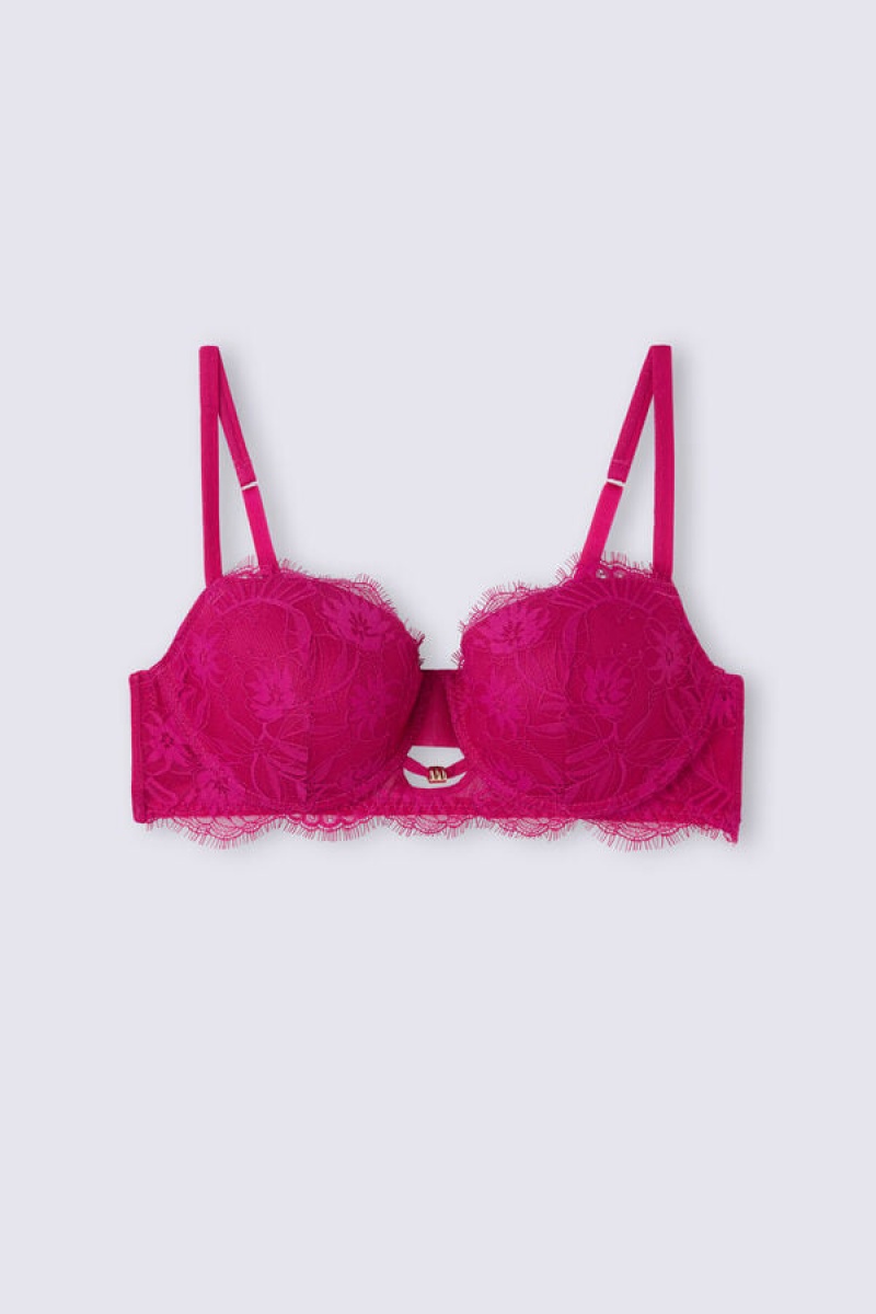 Intimissimi Sensual Flowers Sofia Balconette Bra Roze | SN-ITMSM56560