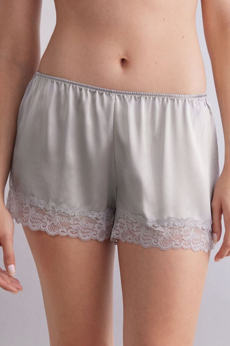 Intimissimi Silk Shorts Sive | SN-ITMSM58376