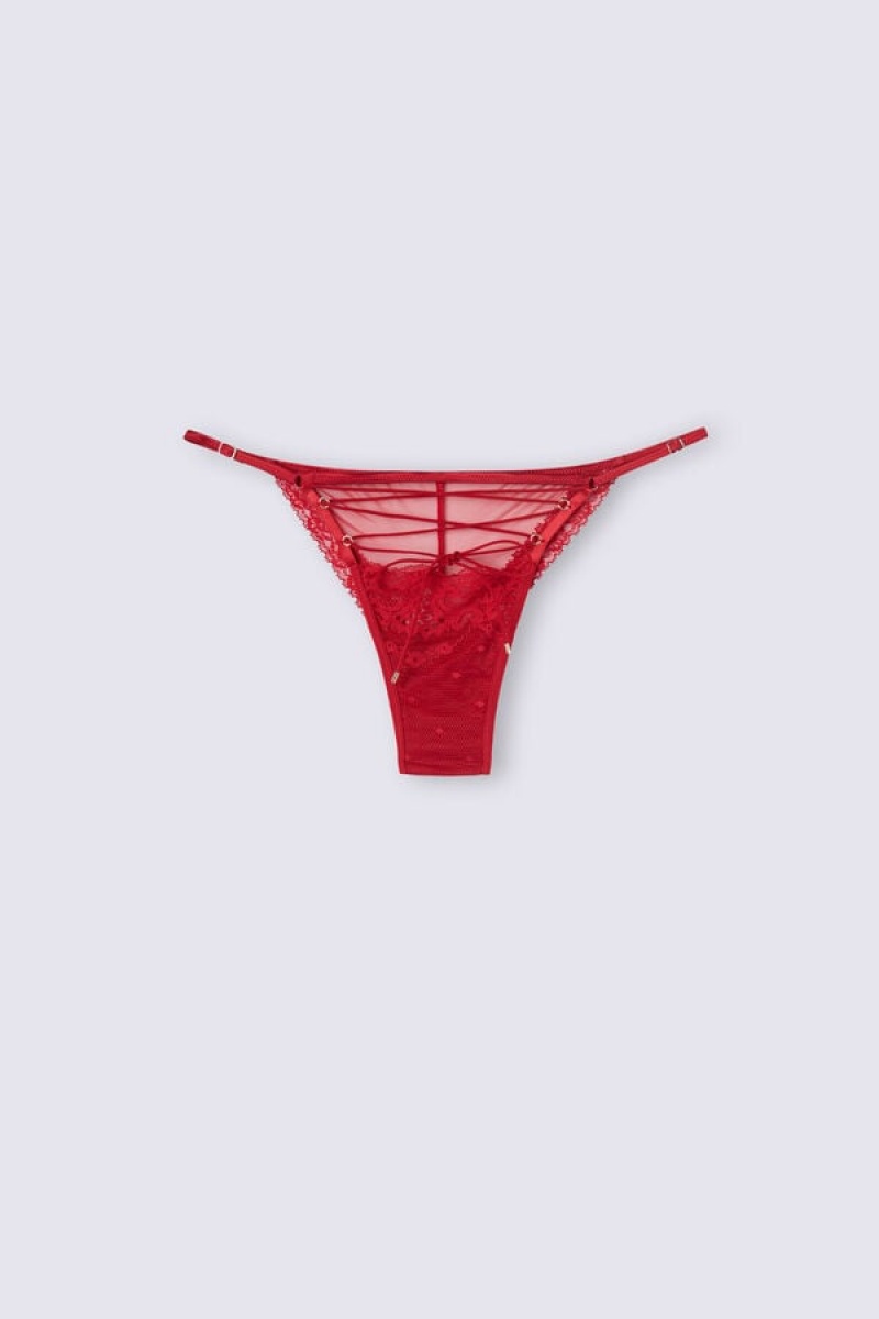 Intimissimi Sinful Fantasies String Brazilian Crvene | SN-ITMSM57476