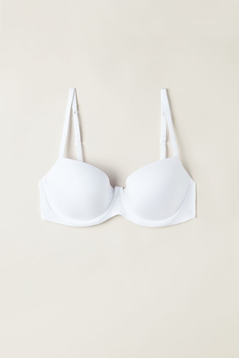 Intimissimi Sofia Balconette Bra In Ultralight Microfiber Bijele | SN-ITMSM56470