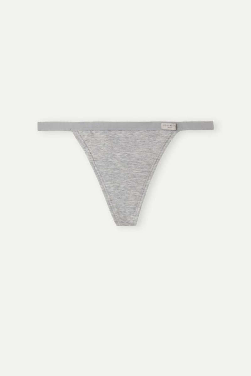 Intimissimi String Thong In Cotton Sive | SN-ITMSM57727