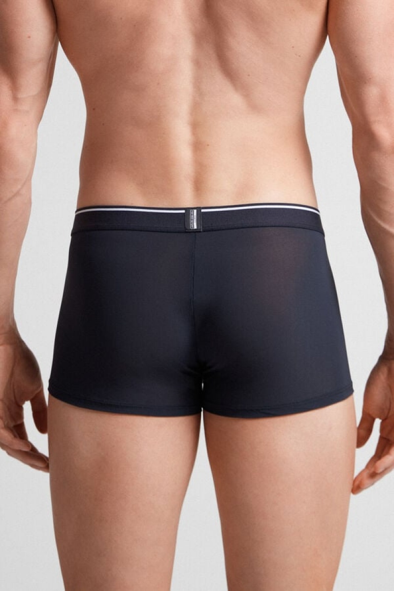 Intimissimi Super Fresh Micro-mesh Boxers Plave | SN-ITMSM58475