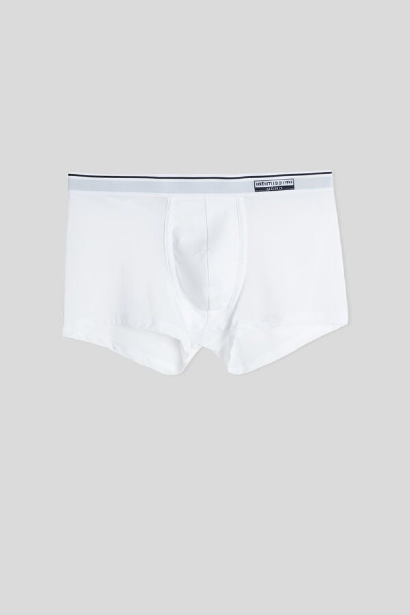 Intimissimi Super Fresh Micro-mesh Boxers Bijele | SN-ITMSM58477