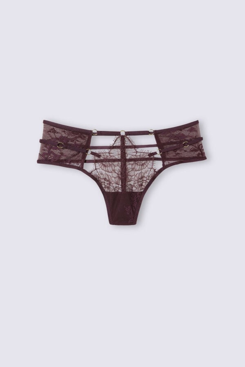 Intimissimi The Game Of Seduction Hipster Brazilian Ljubičaste | SN-ITMSM57699