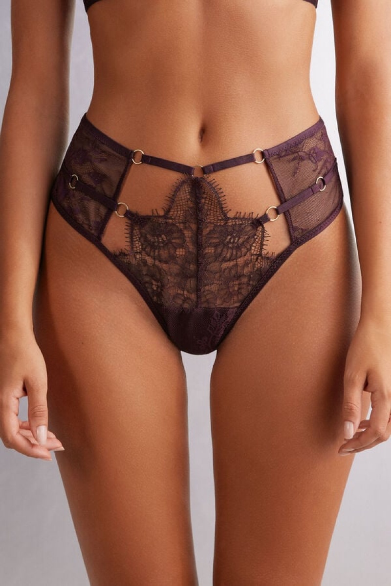 Intimissimi The Game Of Seduction Hipster Brazilian Ljubičaste | SN-ITMSM57699