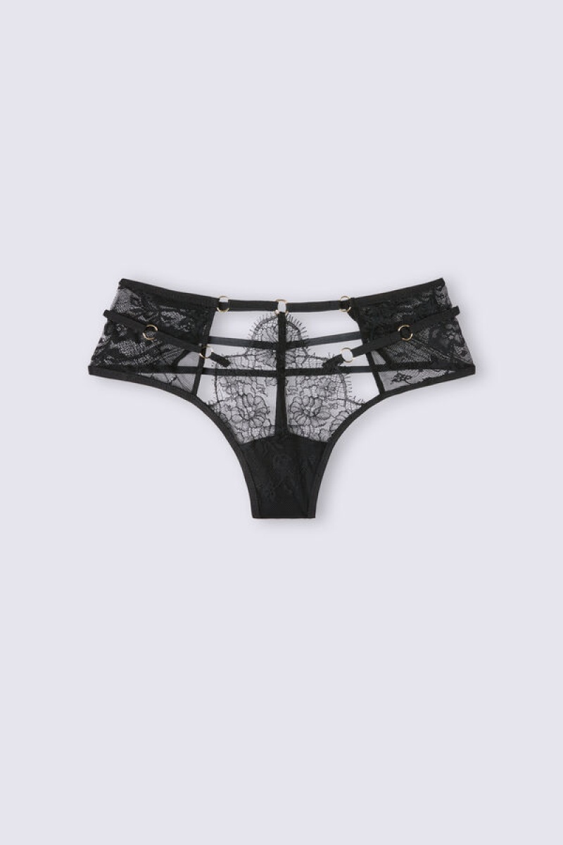 Intimissimi The Game Of Seduction Hipster Brazilian Crne | SN-ITMSM57703